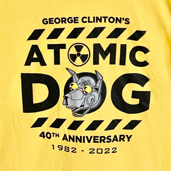 NEW George Clinton Atomic Dog 40th Anniversary Concert T Shirt Adult Large - Picture 3 of 6